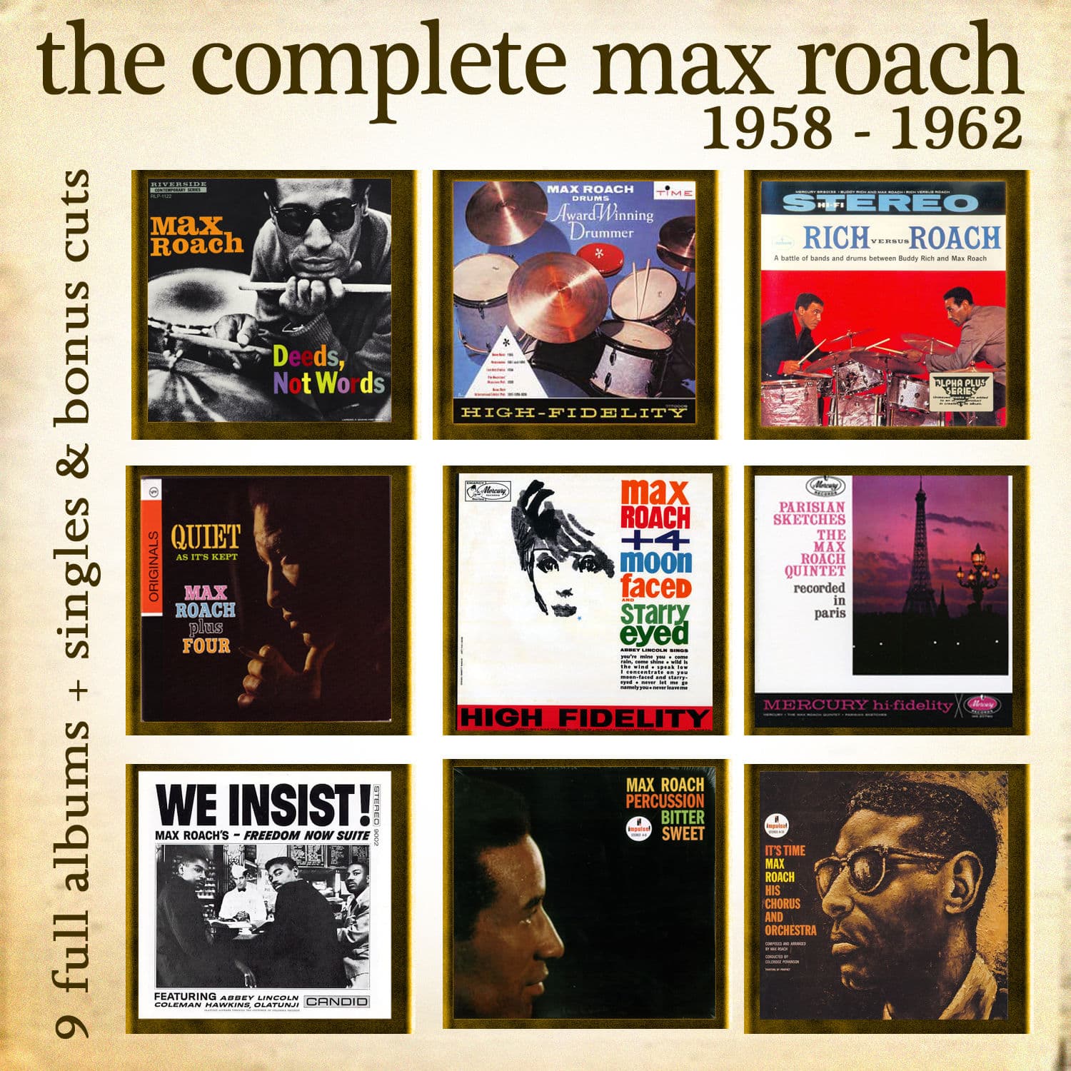The Complete Max Roach 1958 - 1962 cover
