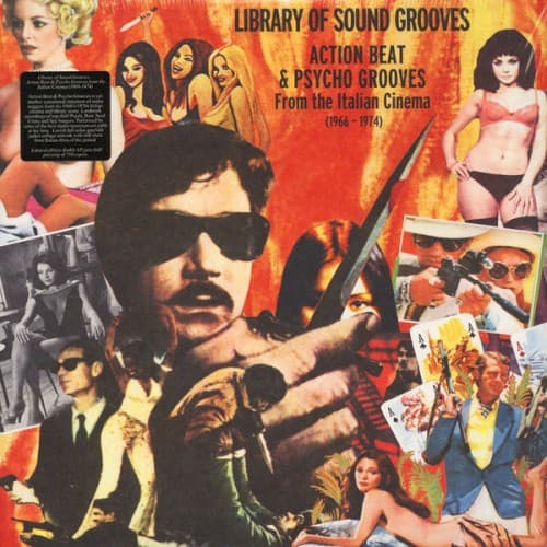 Library Of Sound Grooves: Action Beat & Psycho Grooves From The Italian Cinema (1966-1974) cover